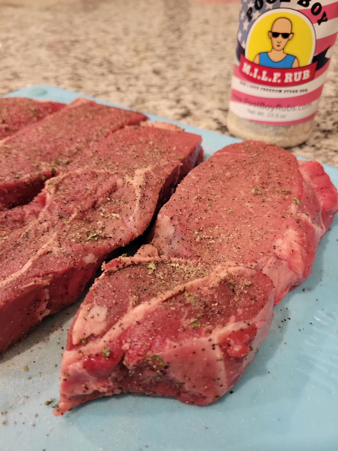 Pool Boy M.I.L.F. Rub. Man I Love Freedom Steak Rub 10.8 oz