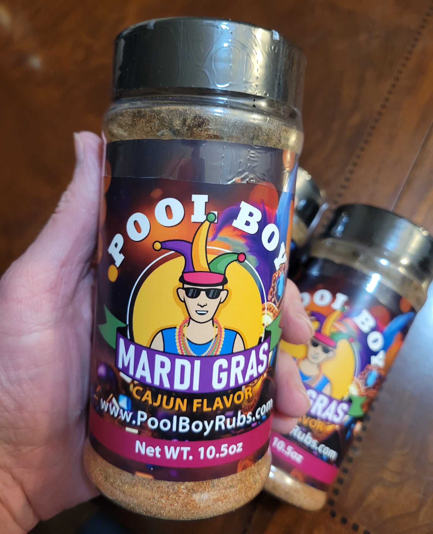 Mardi Gras By Pool Boy (A Cajun Seasoning) 10.5oz