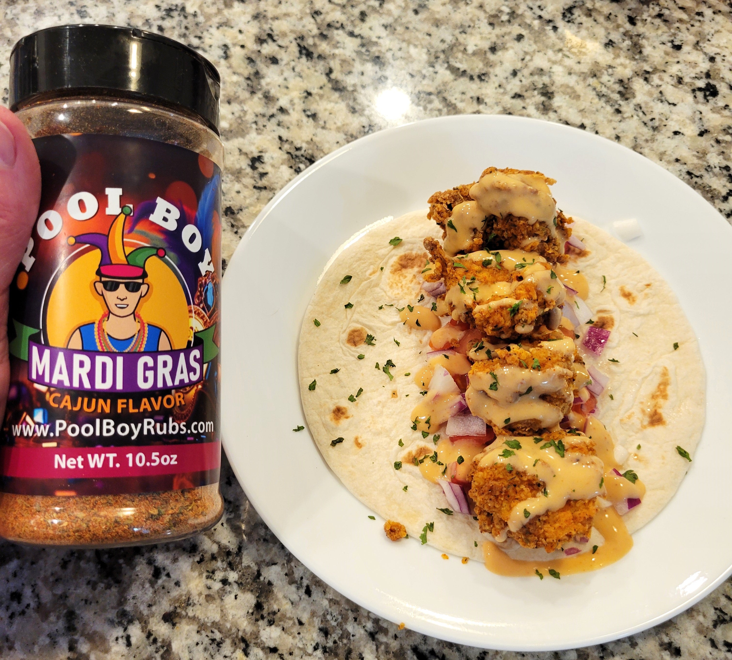 Mardi Gras By Pool Boy (A Cajun Seasoning) 10.5oz