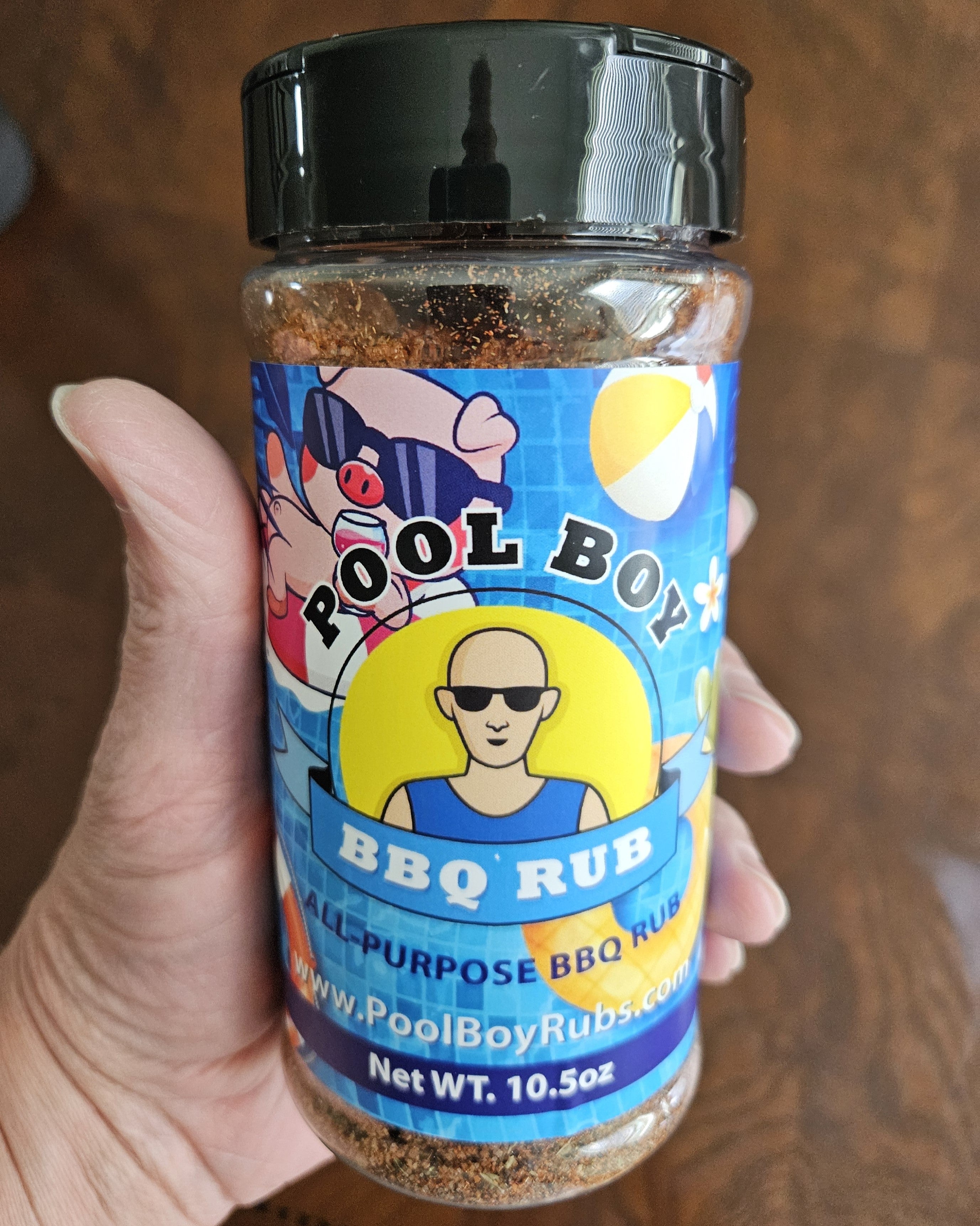 Pool Boy All-Purpose BBQ Rub 10.5oz