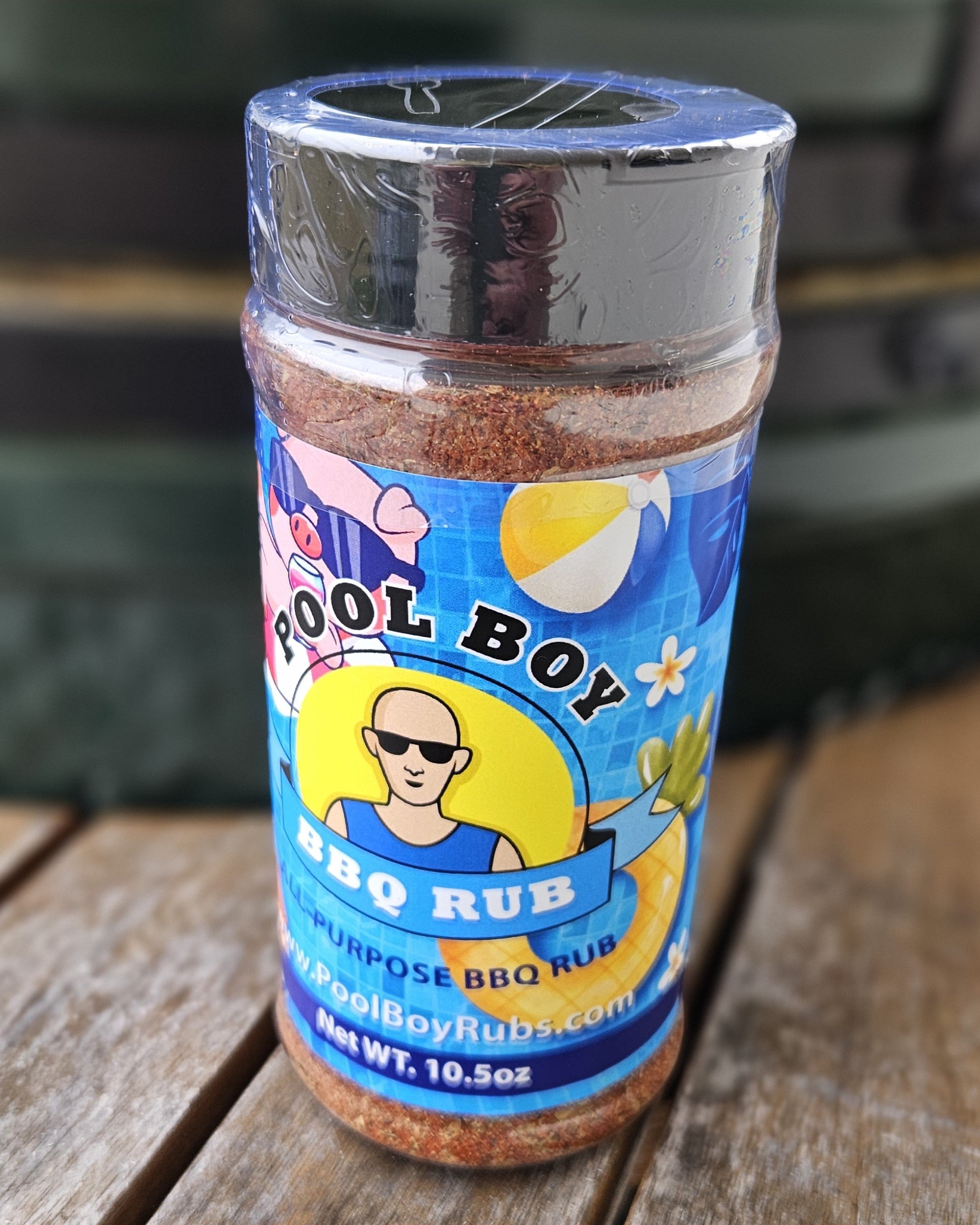 Pool Boy All-Purpose BBQ Rub 10.5oz