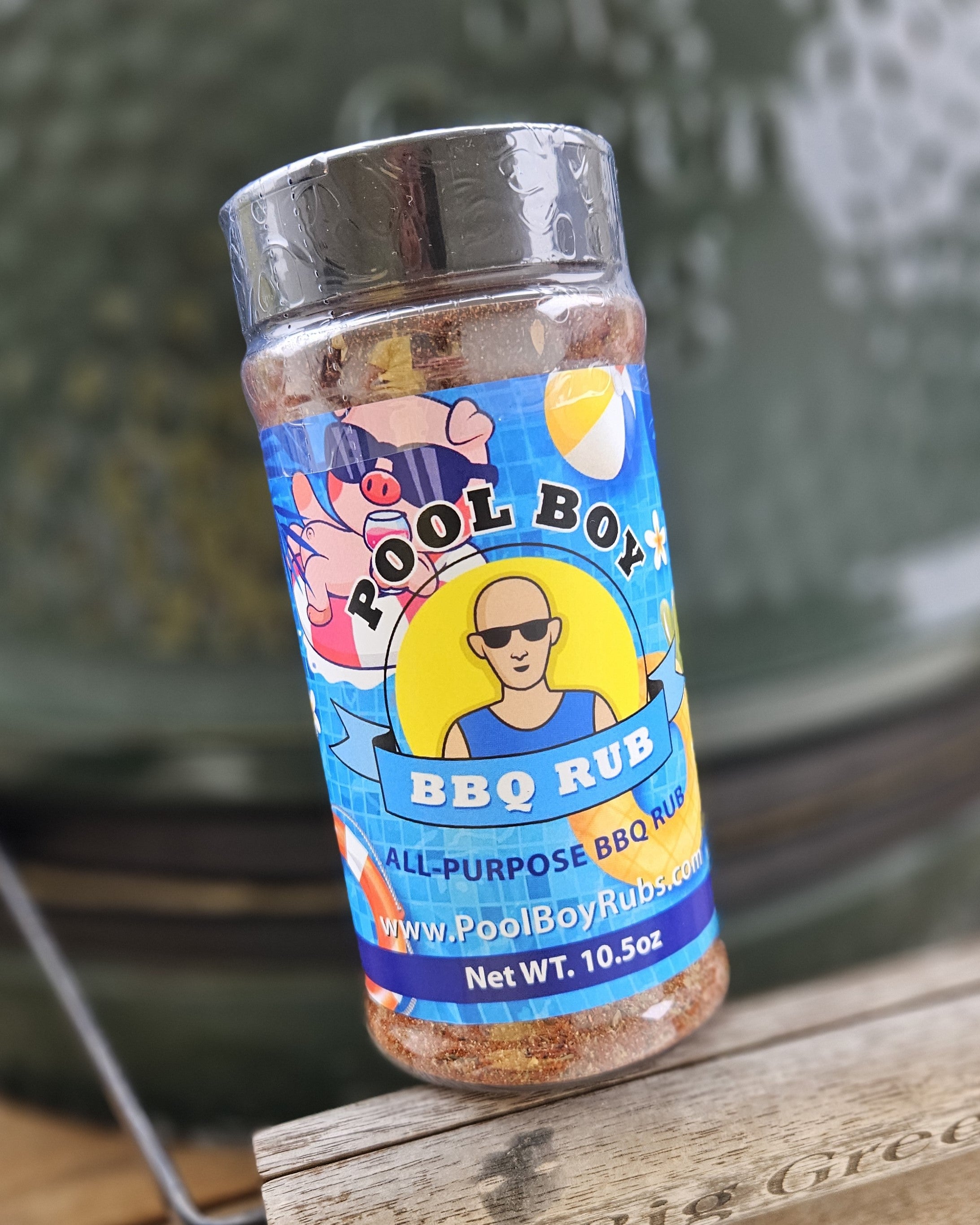 Pool Boy All-Purpose BBQ Rub 10.5oz
