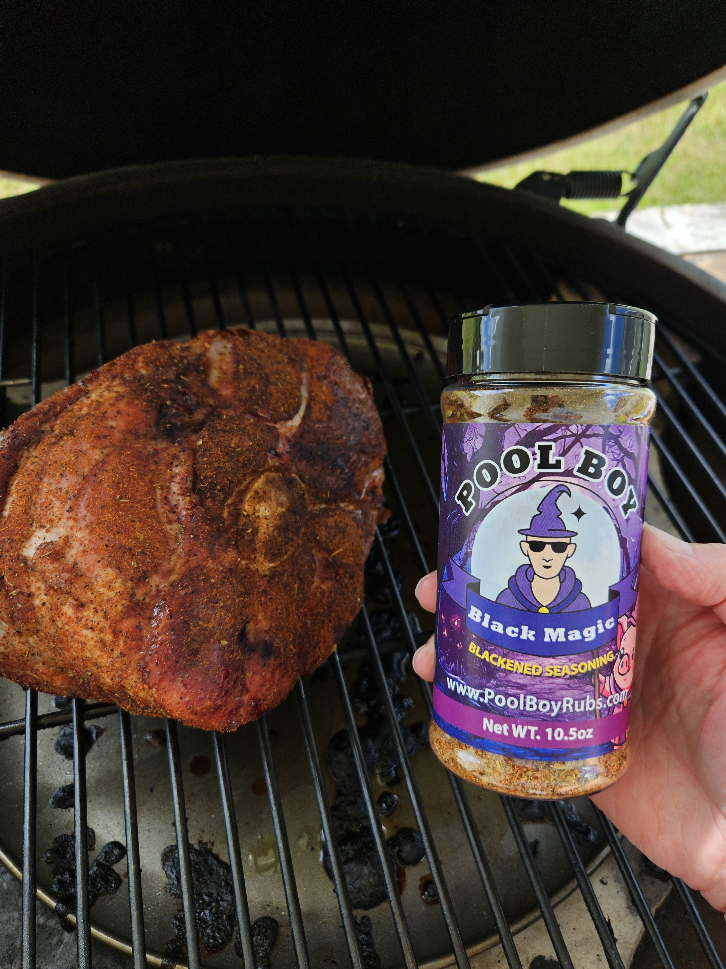 Black Magic Seasoning By Pool Boy Rubs 10.5oz