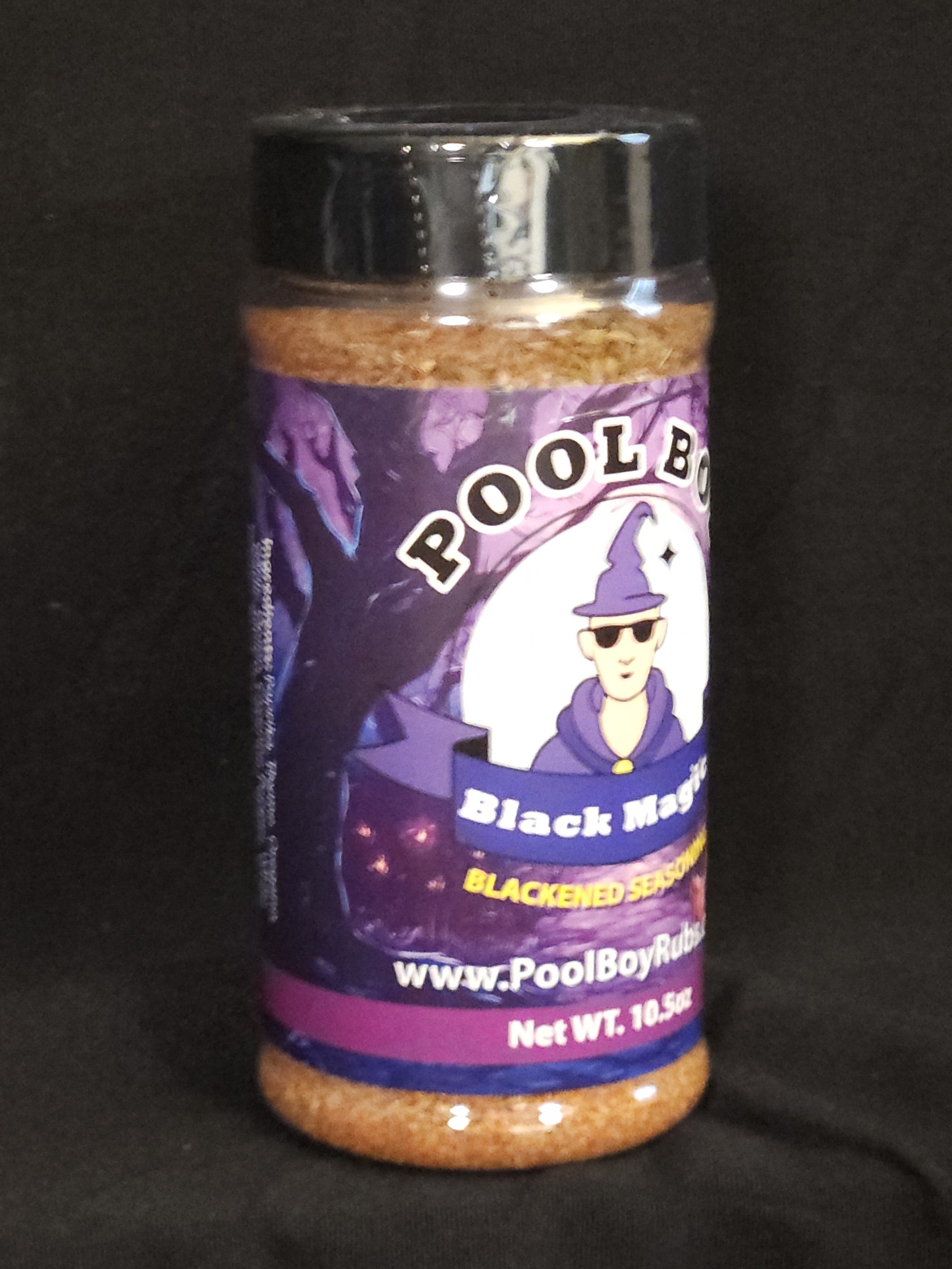 Black Magic Seasoning By Pool Boy Rubs 10.5oz