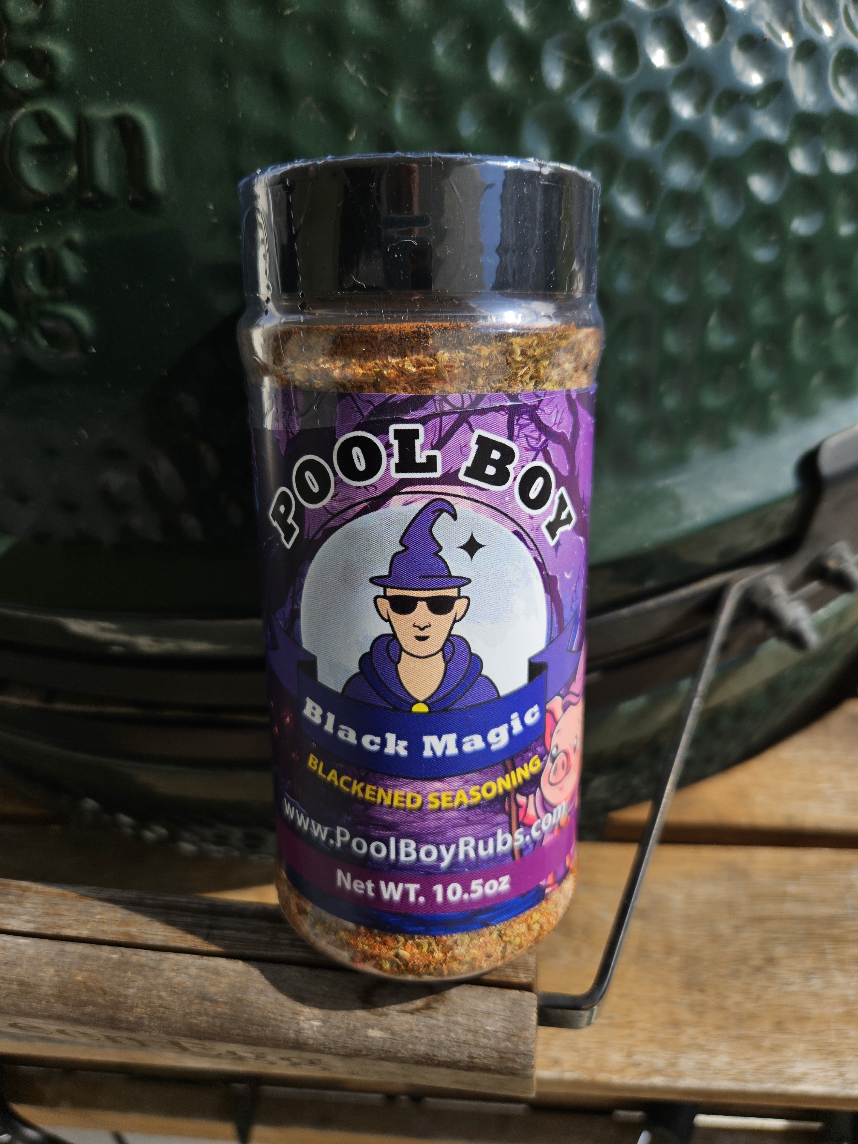 Black Magic Seasoning By Pool Boy Rubs 10.5oz