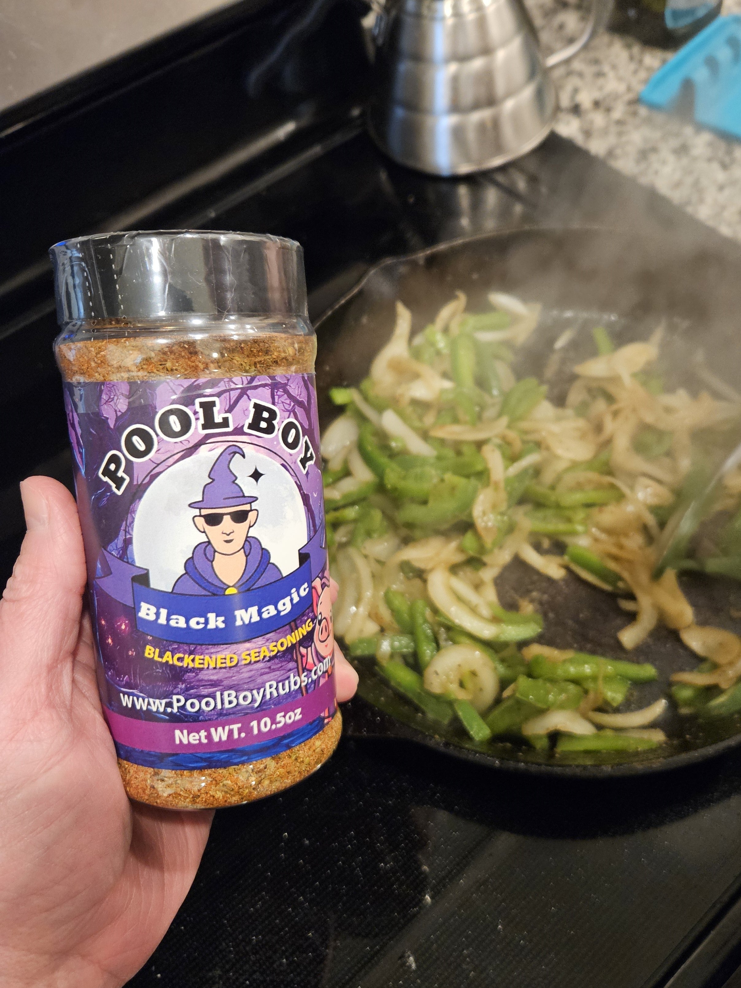 Black Magic Seasoning By Pool Boy Rubs 10.5oz