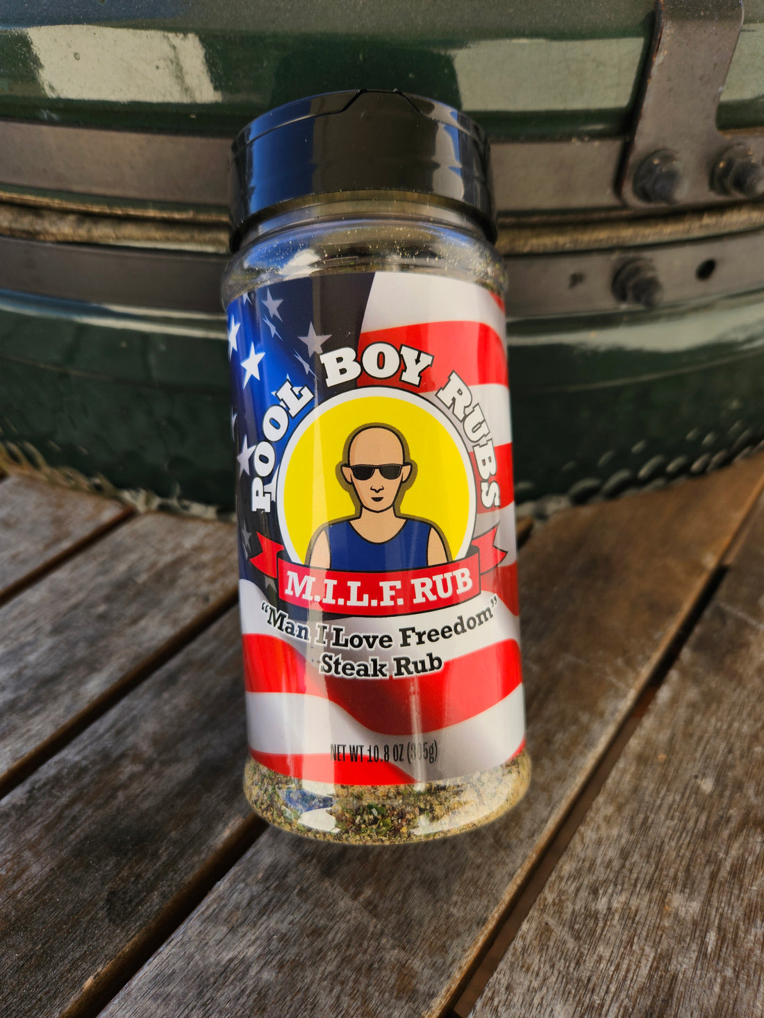 Pool Boy M.I.L.F. Rub. Man I Love Freedom Steak Rub 10.8 oz