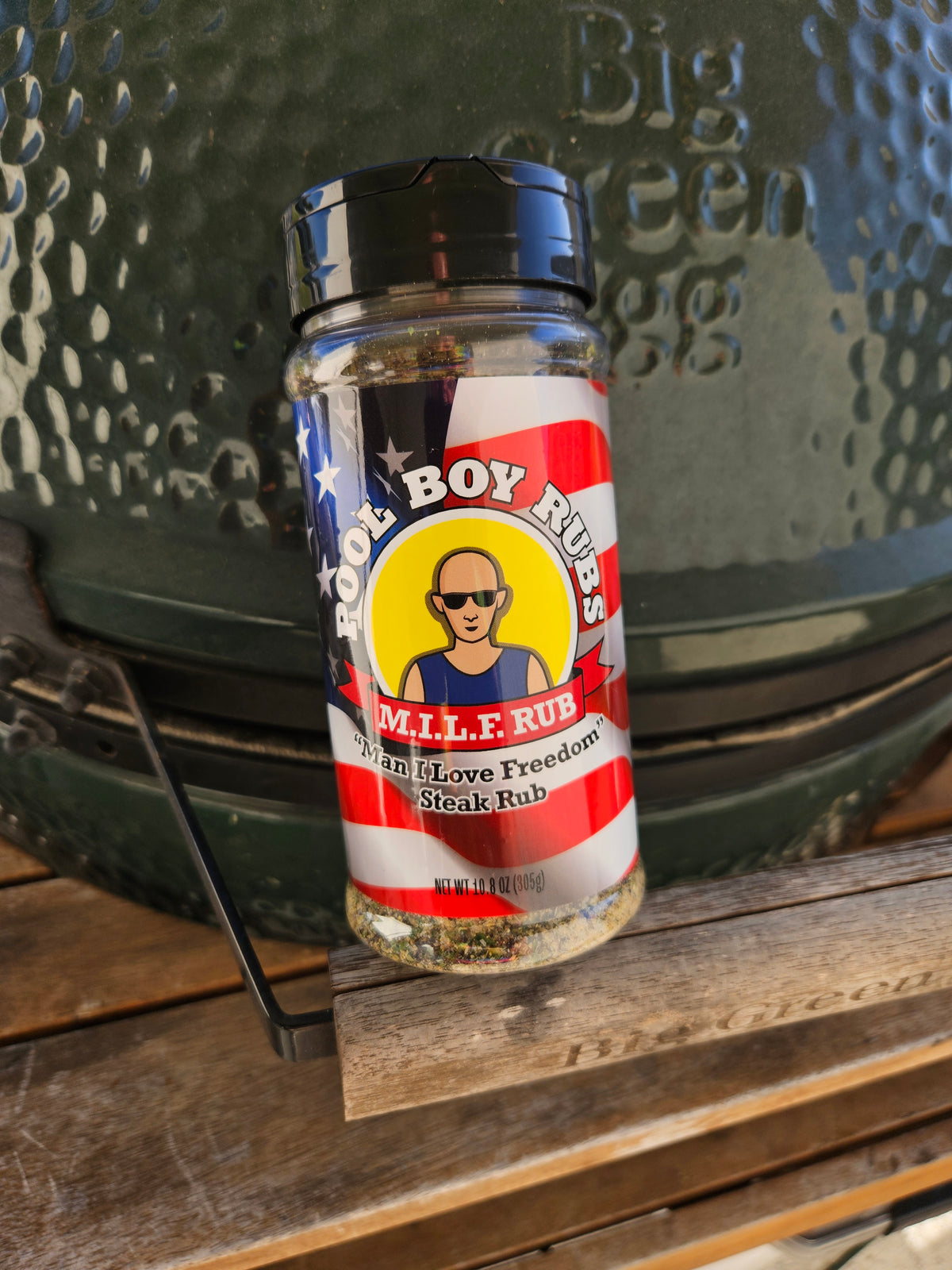 M.I.L.F. Rub By Pool Boy Rubs - Man I Love Freedom - Steak Rub 10.8 oz