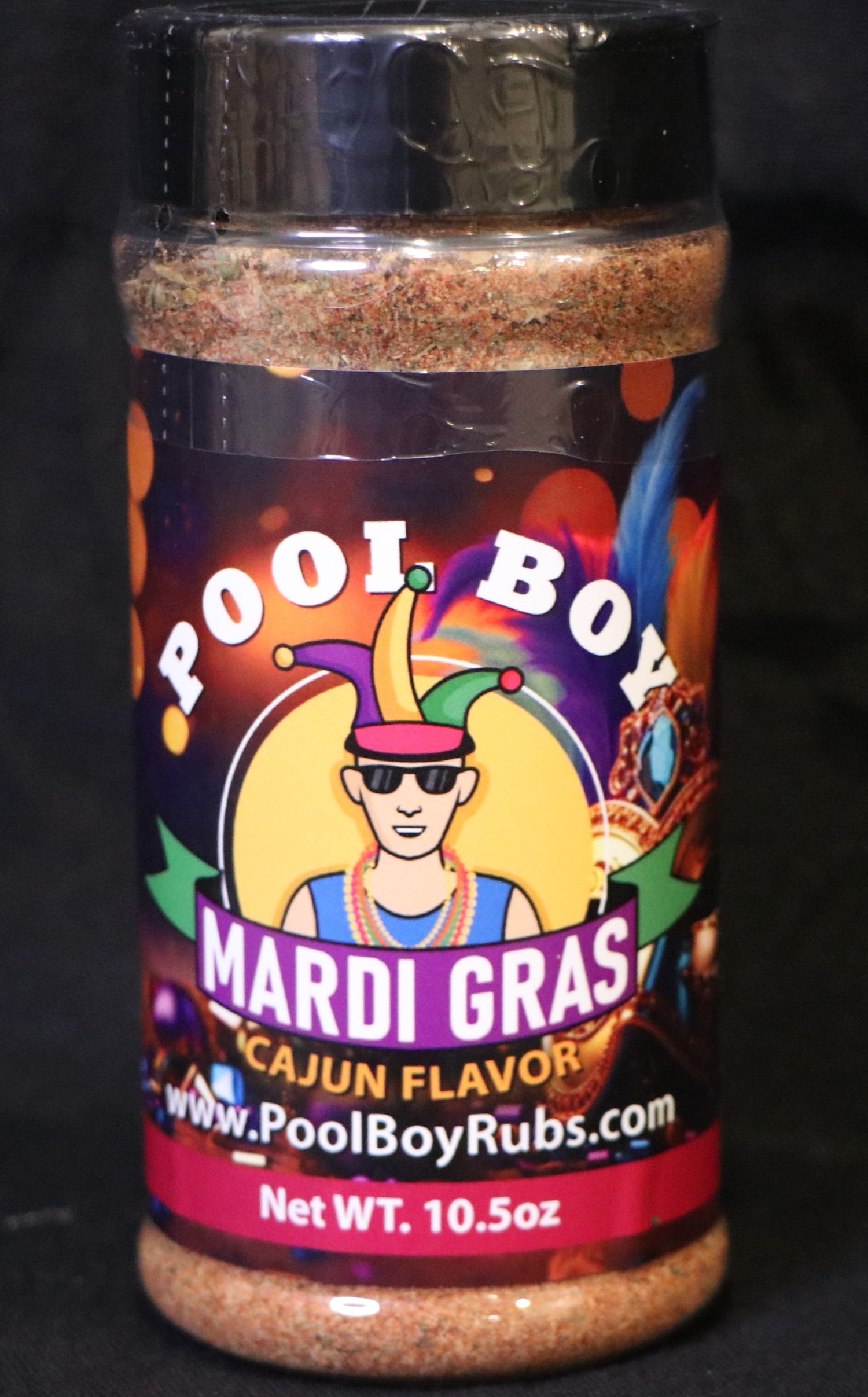 Mardi Gras By Pool Boy (A Cajun Seasoning) 10.5oz