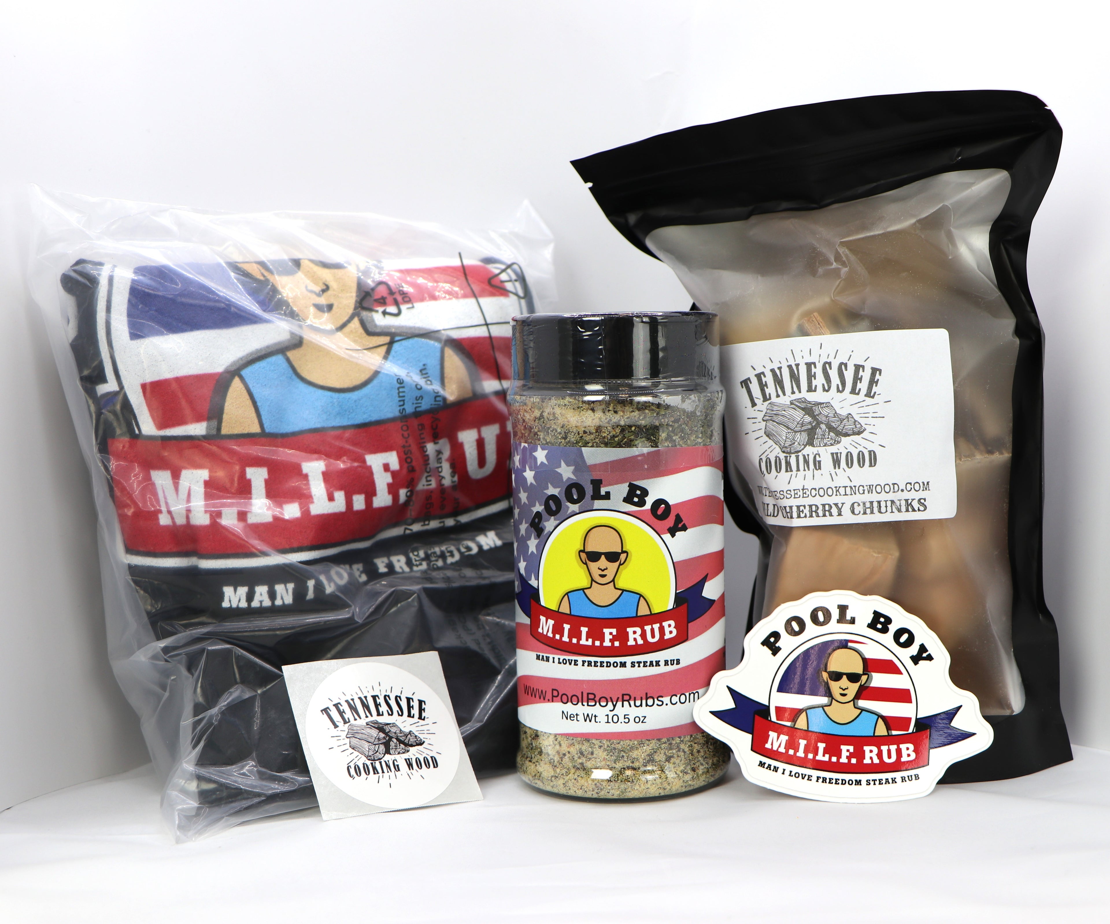 The Pool Boy Rubs - Tennessee Cooking Wood Bundle