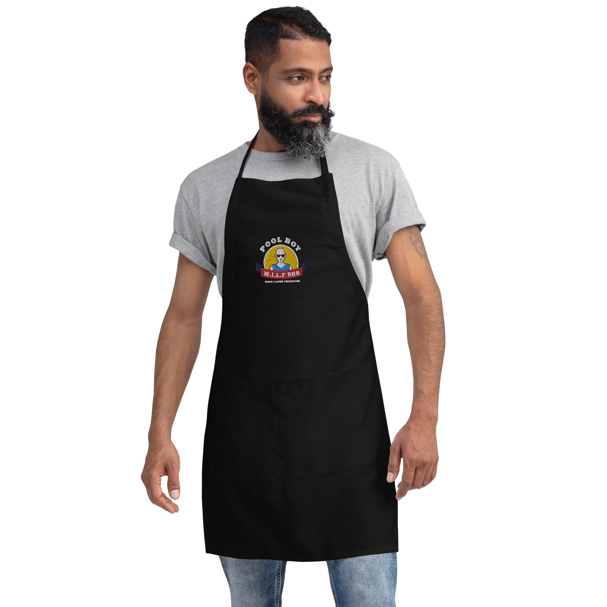 M.I.L.F Embroidered Apron