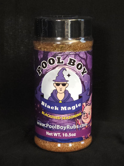 Black Magic Seasoning By Pool Boy Rubs 10.5oz