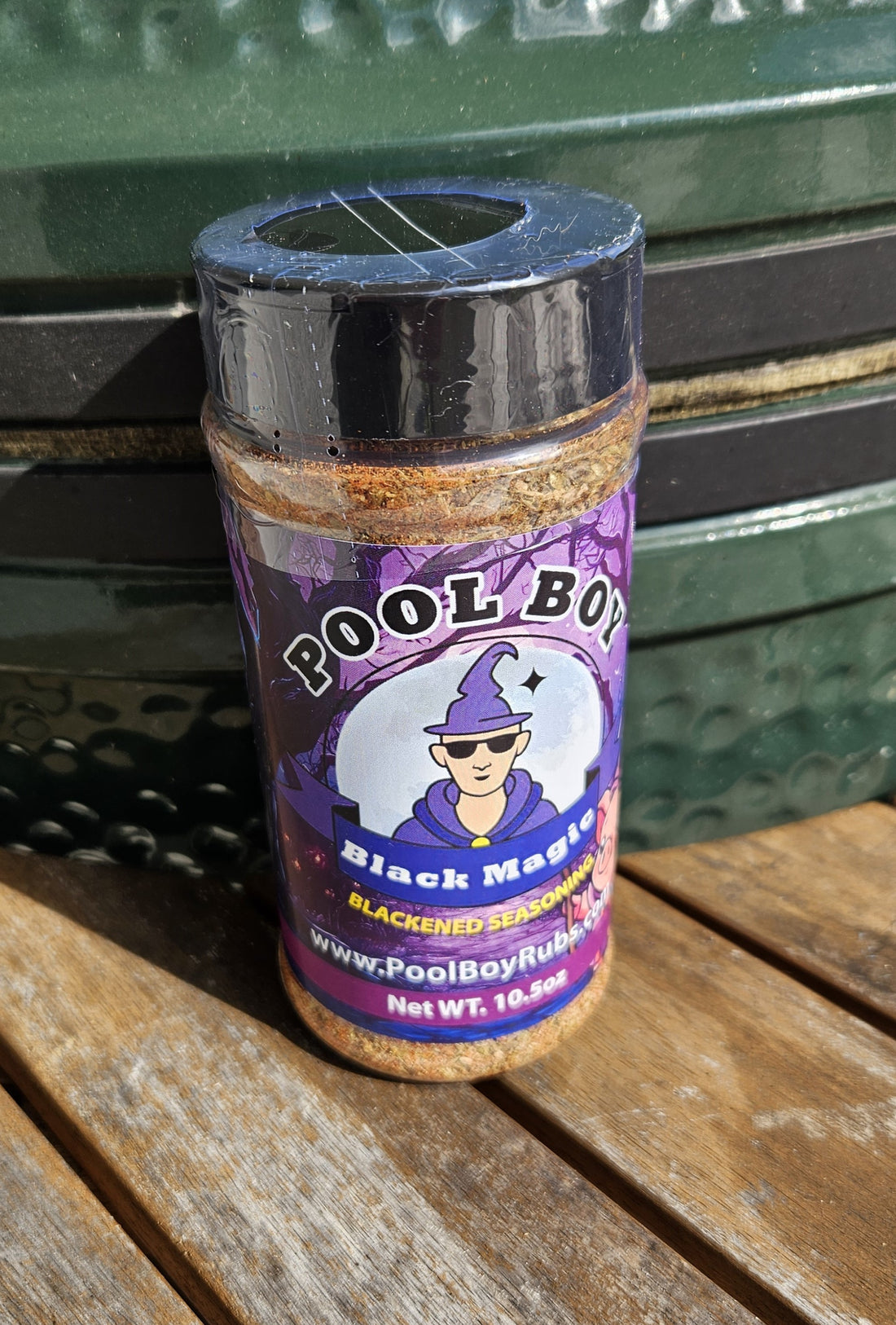 Black Magic Seasoning By Pool Boy Rubs 10.5oz