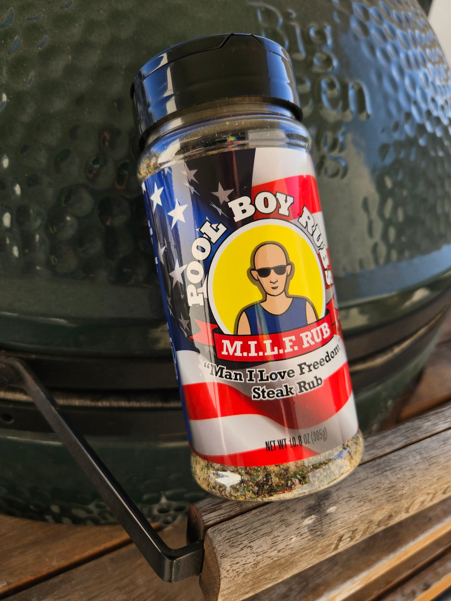 Pool Boy M.I.L.F. Rub. Man I Love Freedom Steak Rub 10.8 oz