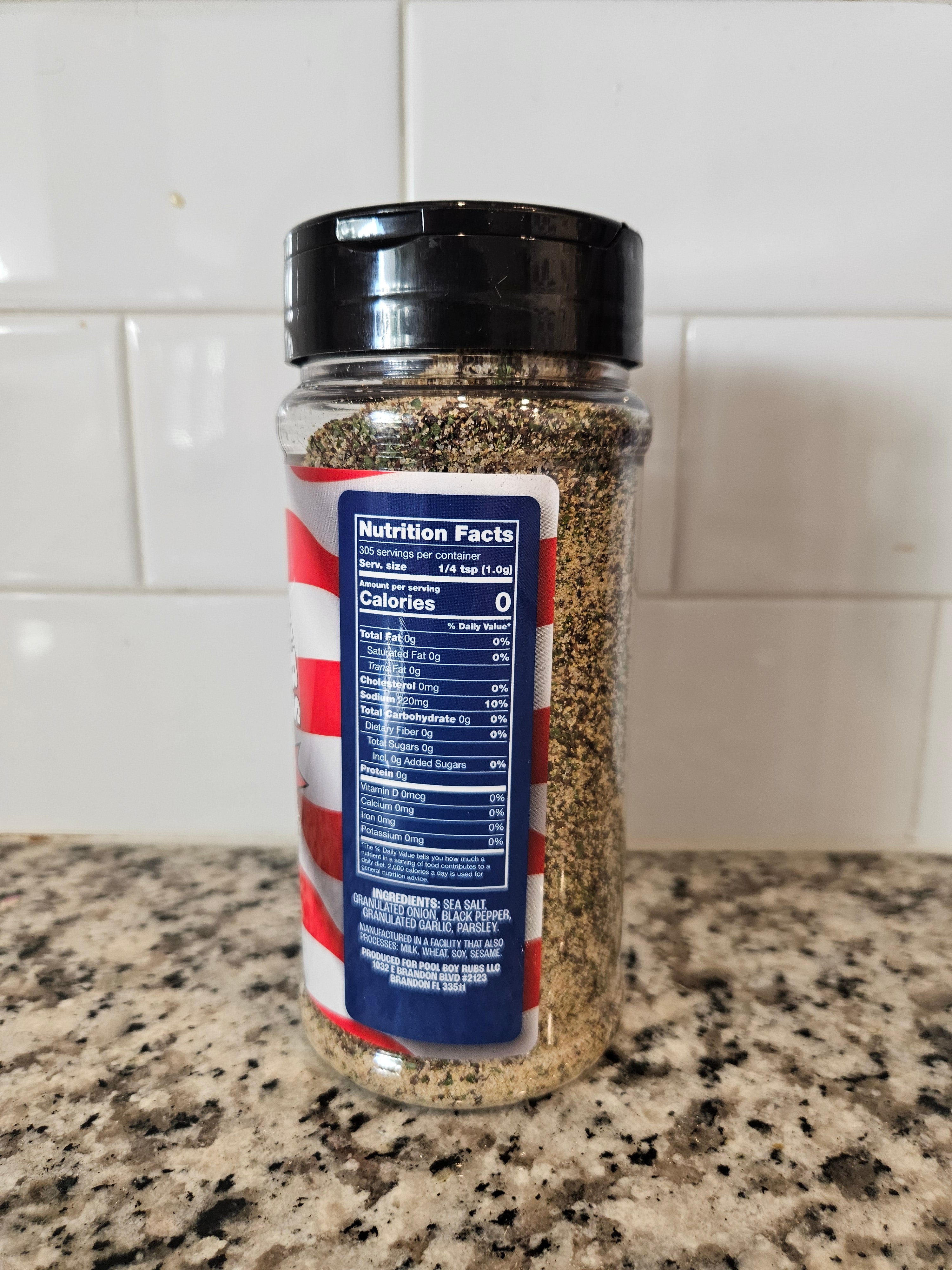 Pool Boy M.I.L.F. Rub. Man I Love Freedom Steak Rub 10.8 oz