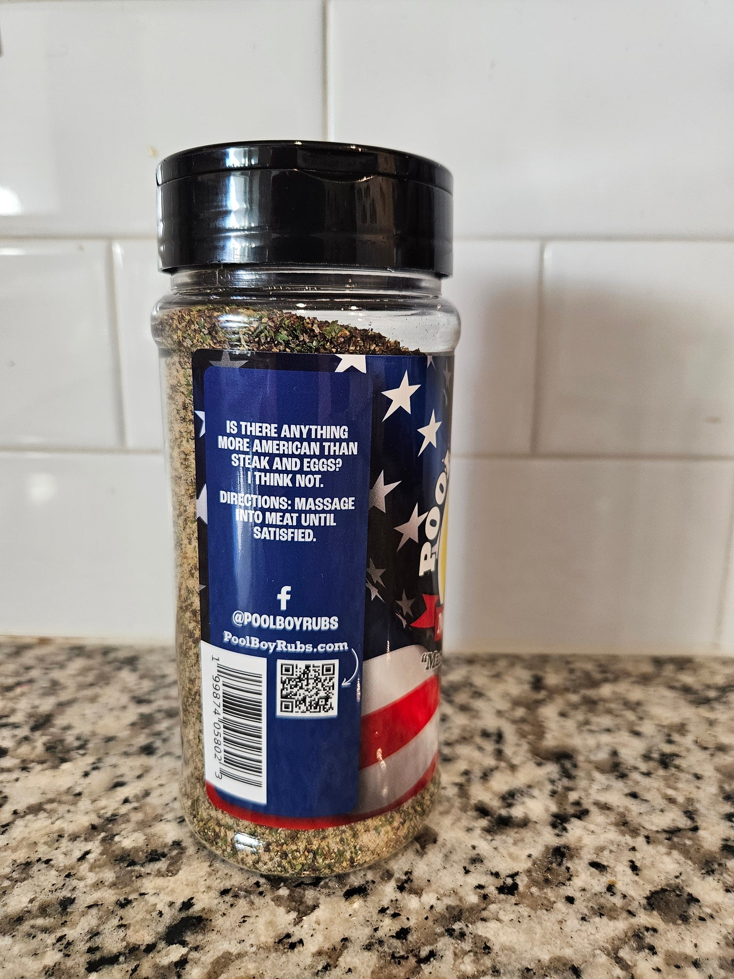 Pool Boy M.I.L.F. Rub. Man I Love Freedom Steak Rub 10.8 oz