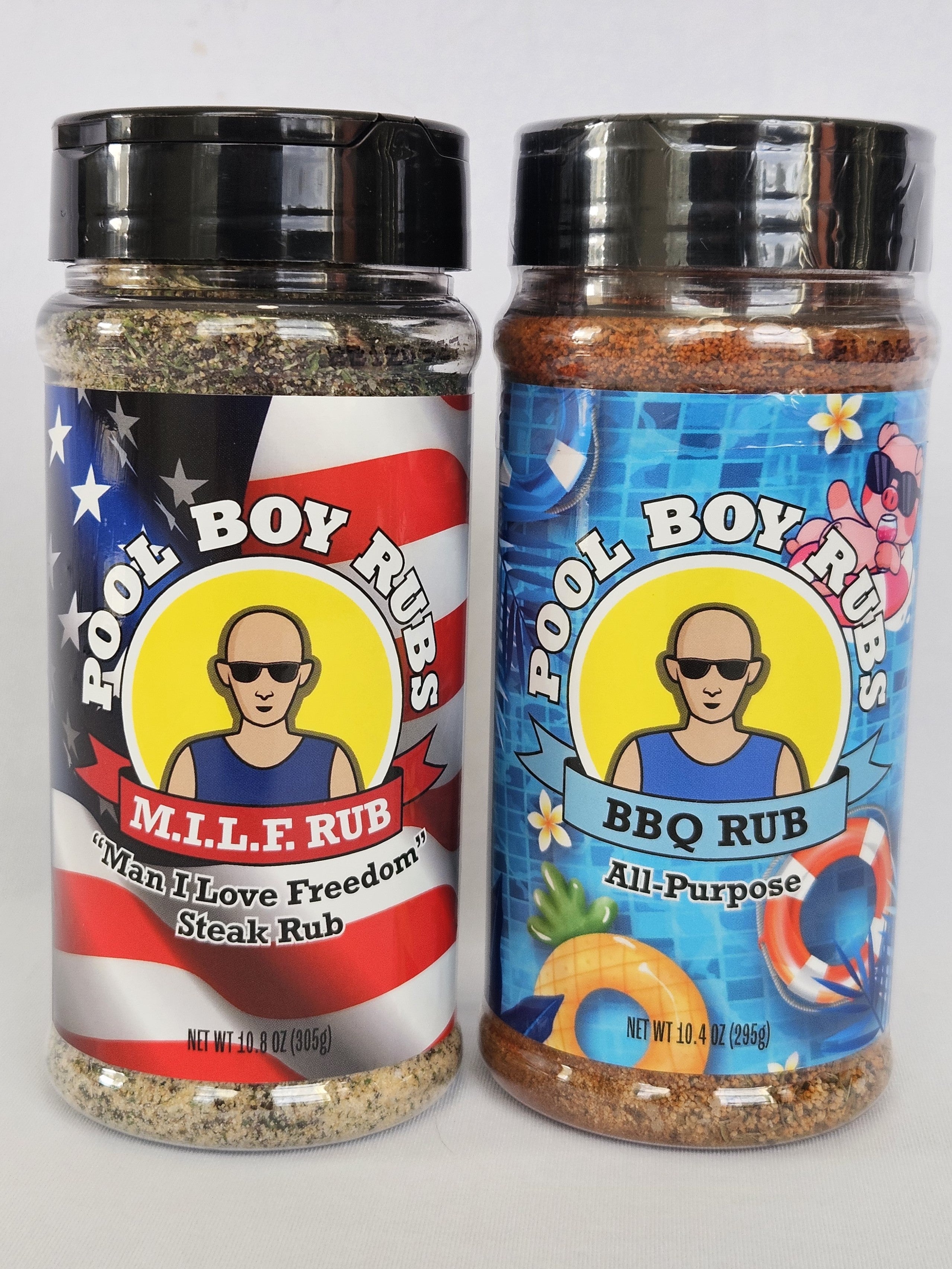 2 Pack - Pool Boys Rubs All-Purpose and MILF Rub Combo!!