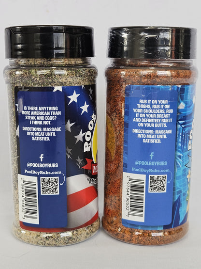 2 Pack - Pool Boys Rubs All-Purpose and MILF Rub Combo!!