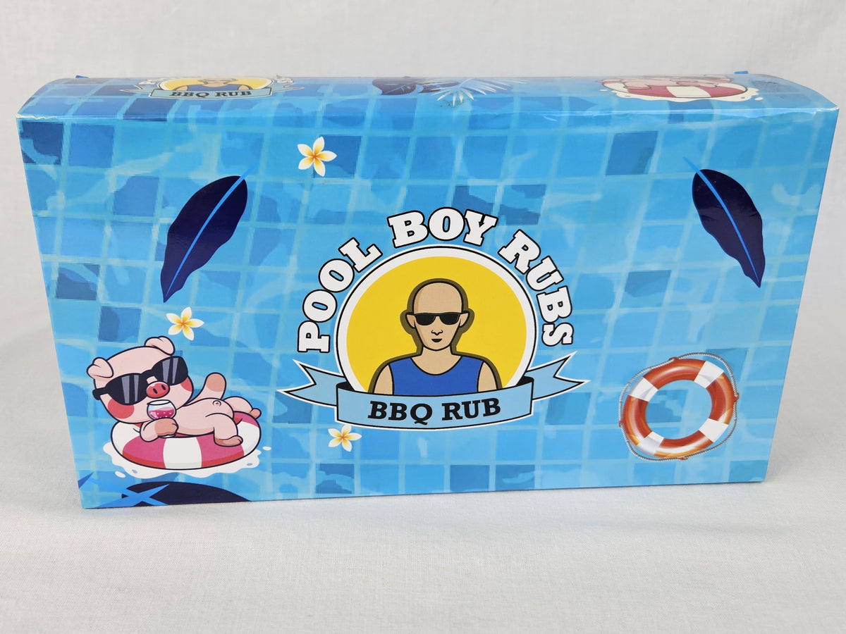 Pool Boy Rubs 4-Pack Gift Box (Sunburn, All-Purpose, Rub Me Honey and M.I.L.F.)