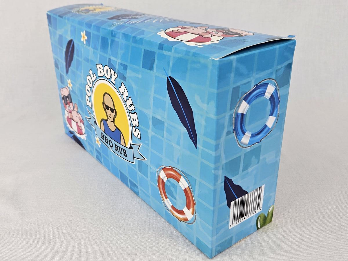 Pool Boy Rubs 4-Pack Gift Box (Sunburn, All-Purpose, Rub Me Honey and M.I.L.F.)