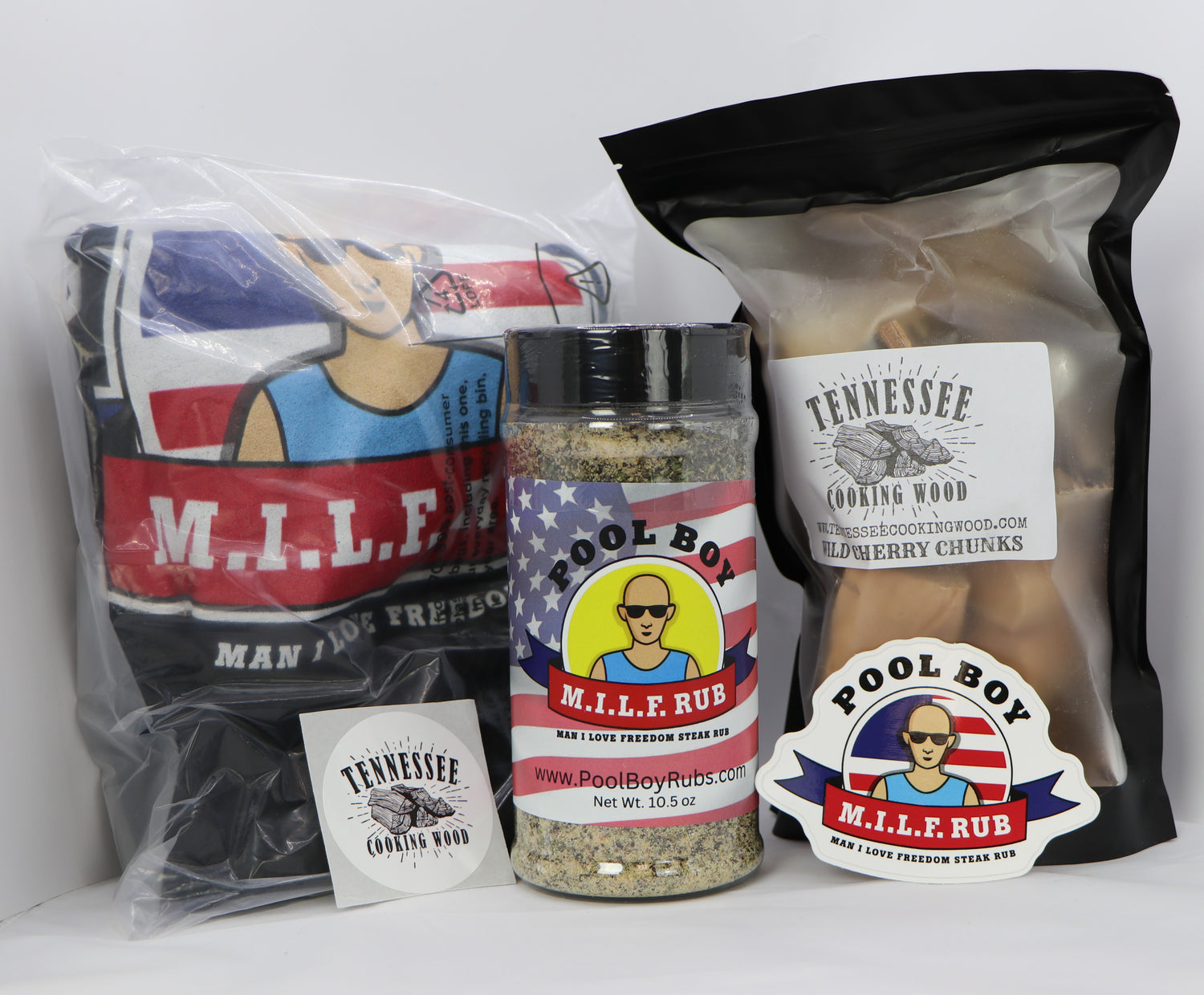 The Pool Boy Rubs - Tennessee Cooking Wood Bundle