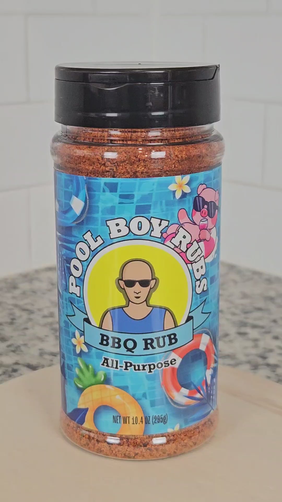 Pool Boy Rubs All-Purpose BBQ Rub 10.5oz