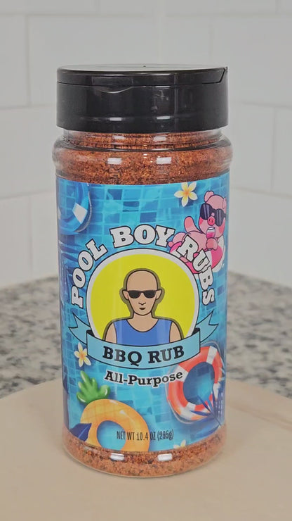 Pool Boy Rubs All-Purpose BBQ Rub 10.5oz